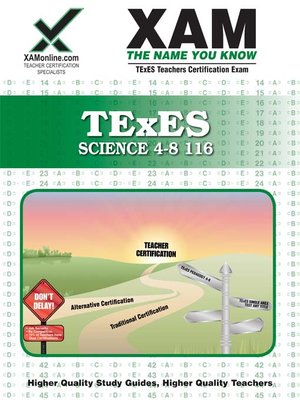 cover image of TExES Science 4-8 116